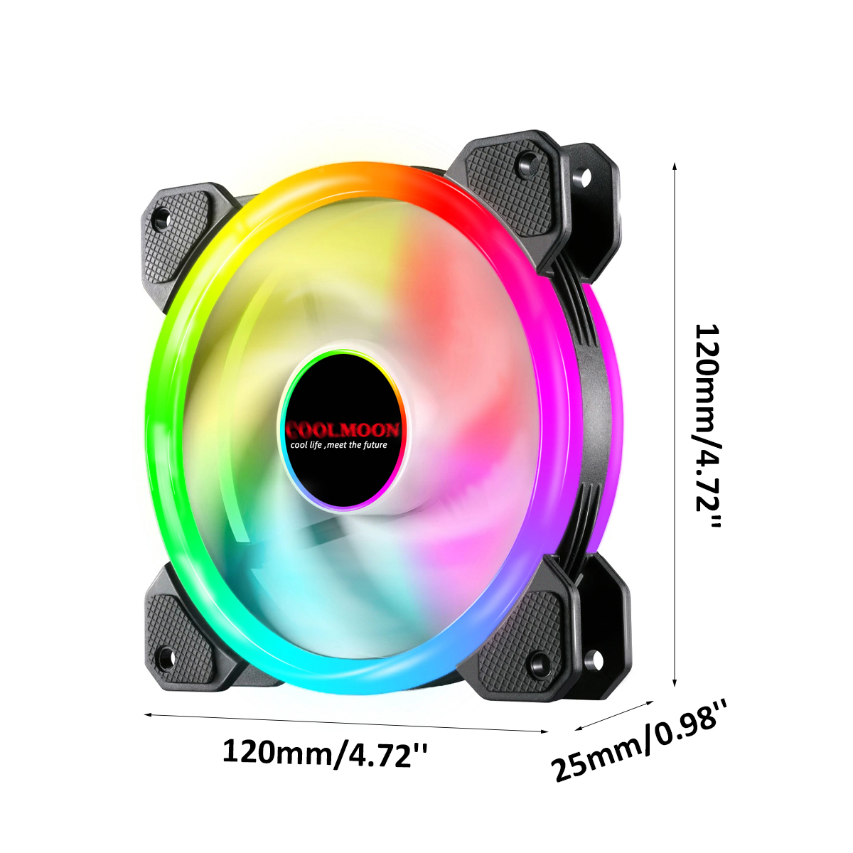 120mm-Computer-PC-Kuumlhlerluumlfter-RGB-LED-Multicolor-Modus-Leiser-Gehaumluseluumlfter-mit-Control-1940489-12